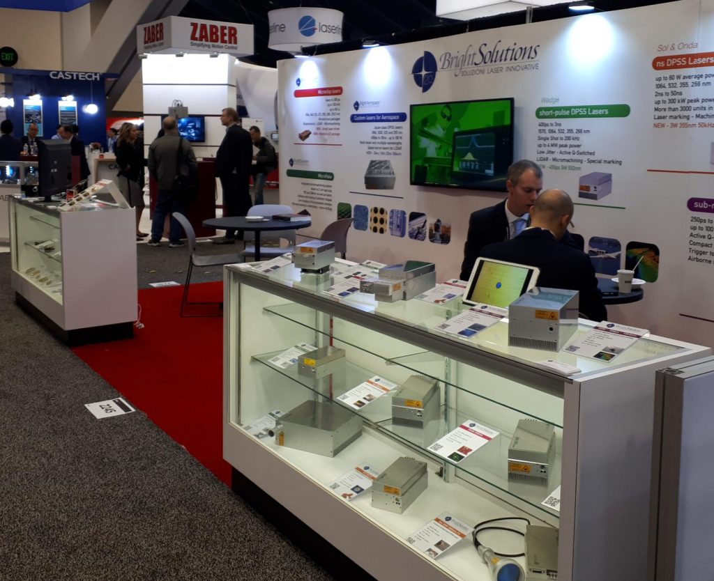 Highlights from our stand at Photonics West BrightSolutions